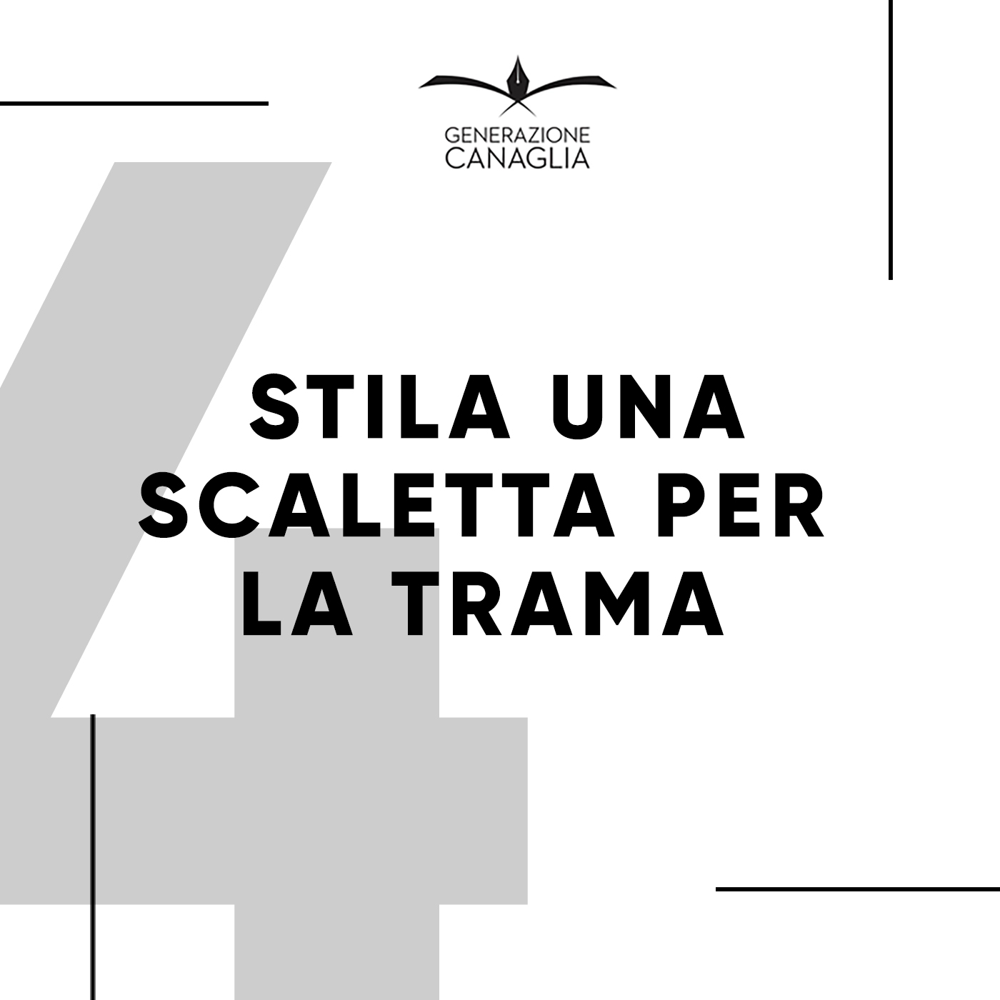 Consigli per scrivere un libro Generazione canaglia